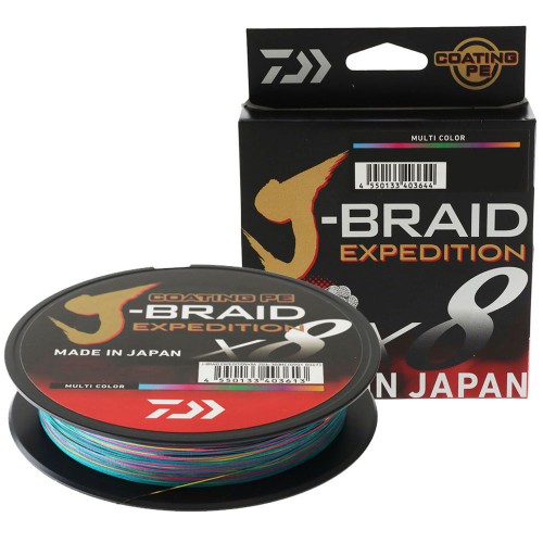 Daiwa J-Braid Expedition X8 Multi 150m