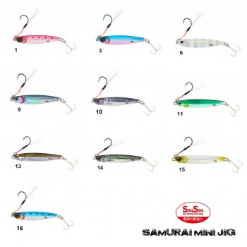 Daiwa Samurai Mini jig 10.0gr Daiwa Samurai Mini jig 10.0gr