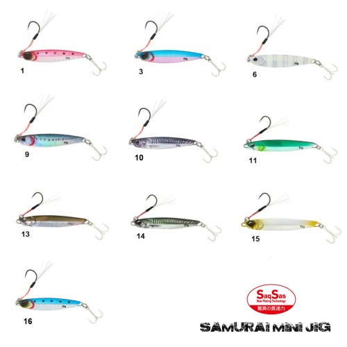 Daiwa Samurai Mini jig 10.0gr