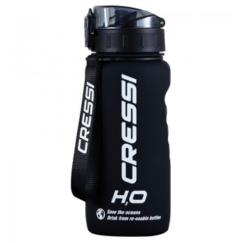 Cressi H2O Frosted Black 600ml