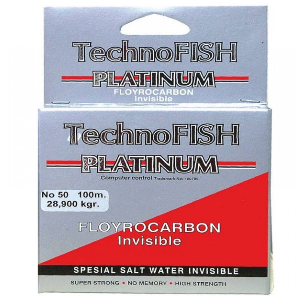 Technofish Platinum 100m Flurocarbon