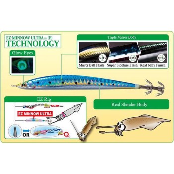 Duel EZ Minnow Ultra 100mm