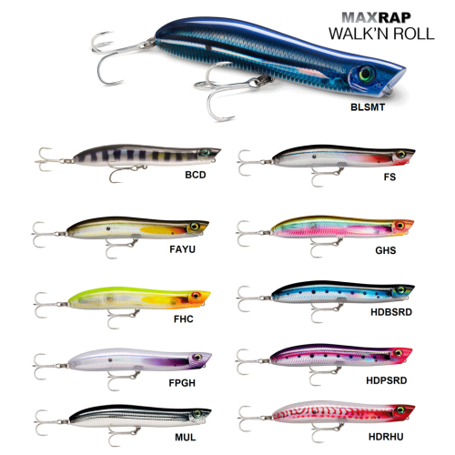 Rapala Max Rap Walk'N Roll 13cm