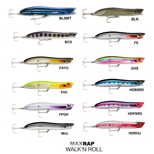 Rapala Max Rap Walk'N Roll 10cm