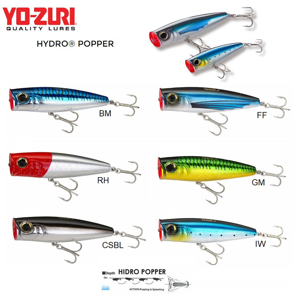Yo-Zuri Hydro Popper New - FishingPlanet