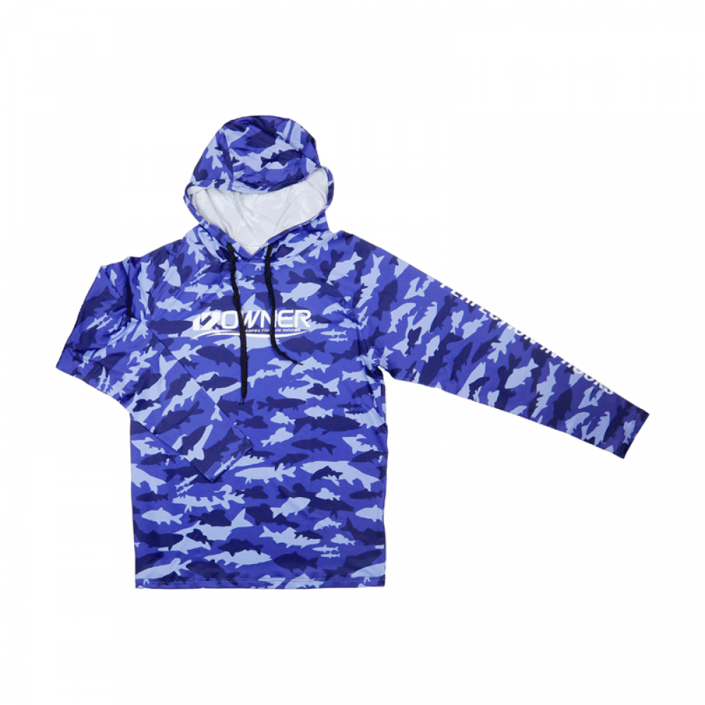 Owner Hoodie UV Blue Camo