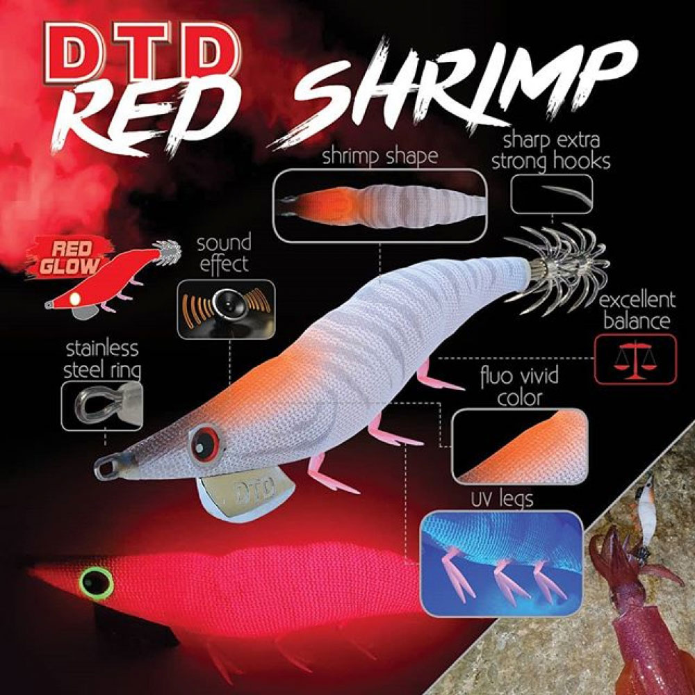 DTD Red Shrimp 3.0#