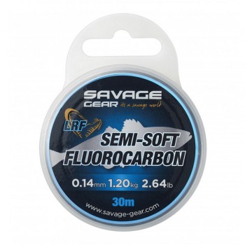 Savage Gear Semi-Soft Fluorocarbon Seabass 30m