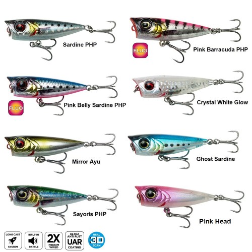 Savage Gear 3D Minnow Popper 43mm