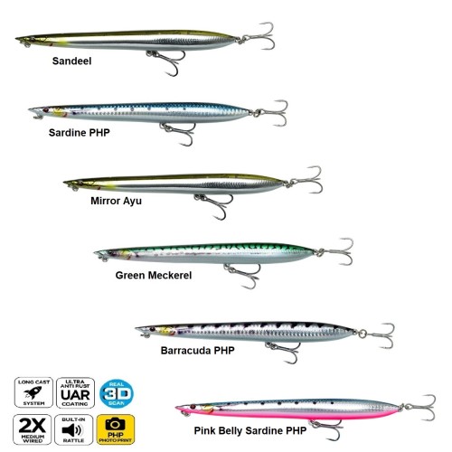 Savage Gear 3D Sandeel Surf Walker 155F
