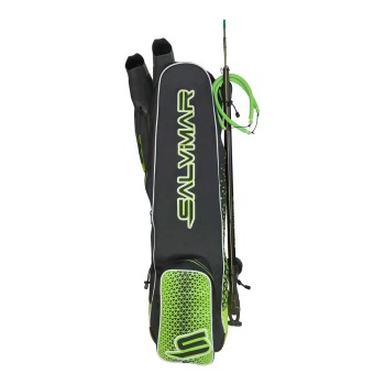 Salvimar Fins Bag Black Acid Green