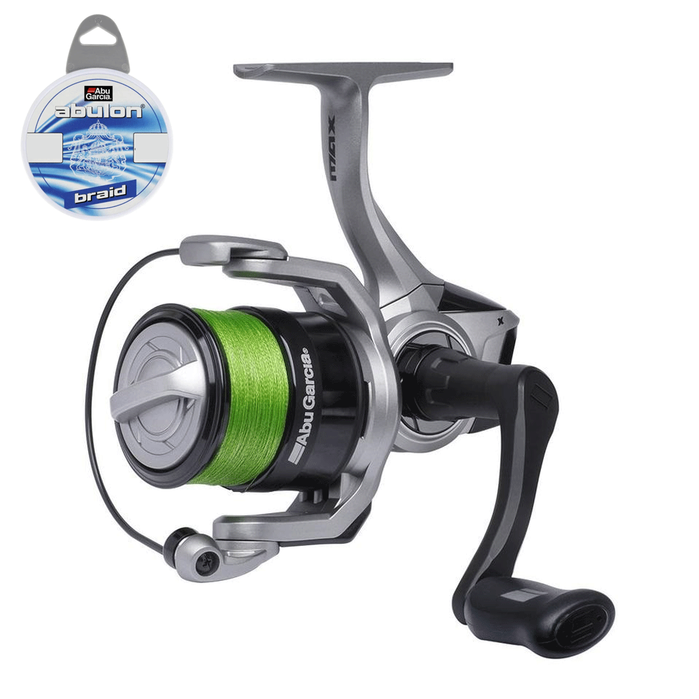 Abu Garcia Max X Spinning 2000 With Braid