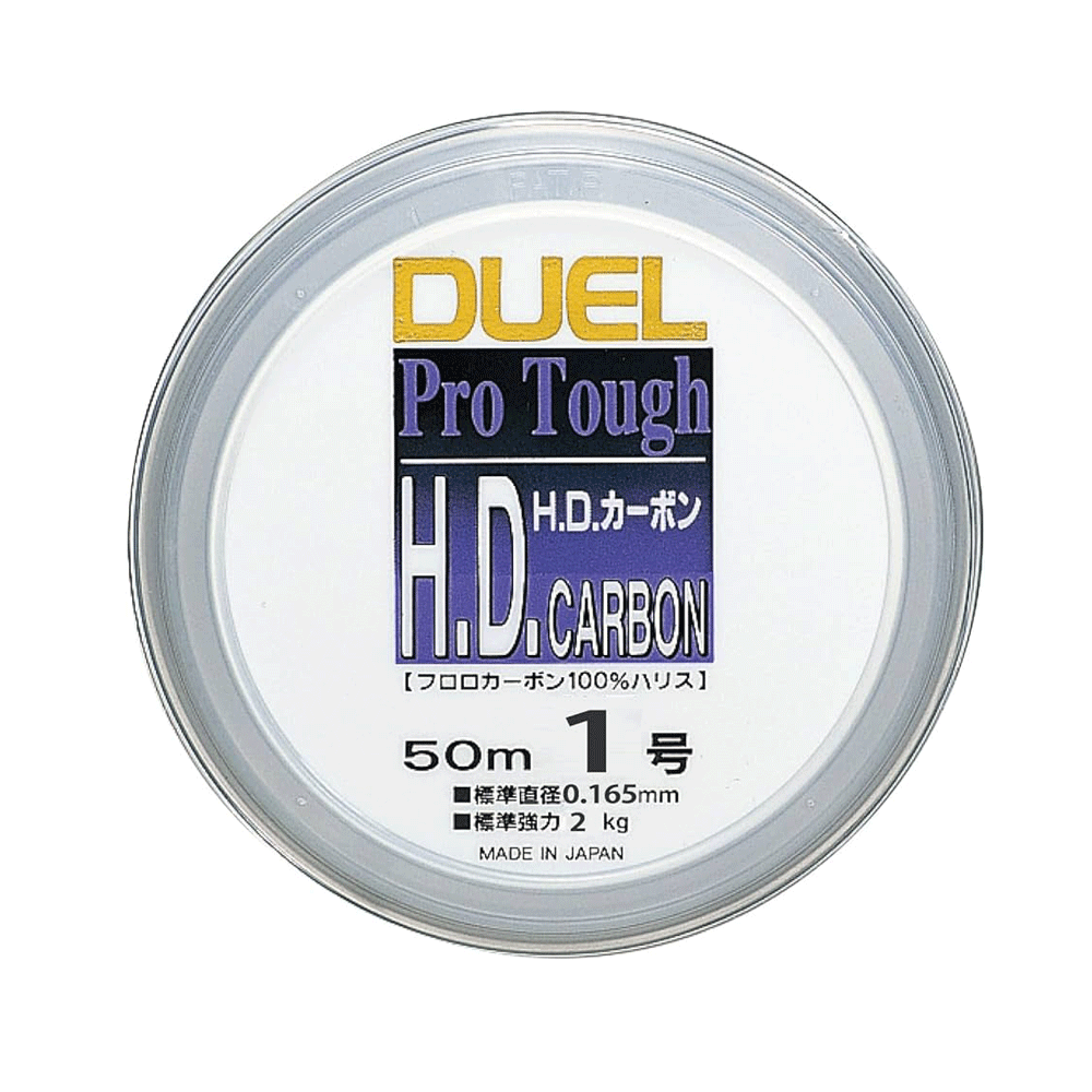 Duel H.D Carbon 100% Fluorocarbon 50m