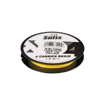 Sufix X-4 Hi Vis Yellow 150m