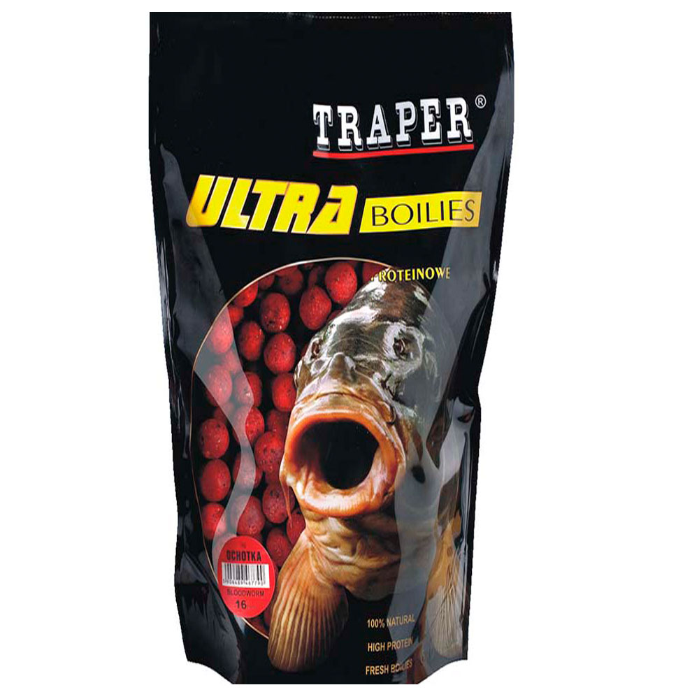 Traper Ultra Boilies Strawberry 16mm