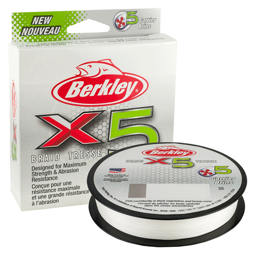 Berkley X5 Braided Line Crystal 150m