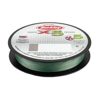 Berkley X5 Braided Line Green 300m