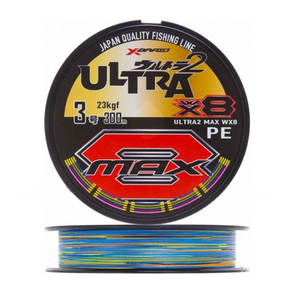 YGK X-Braid Ultra Max WX8 Multi Color 150m