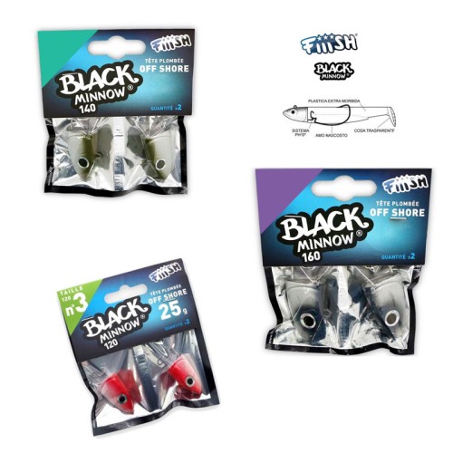 Fiiish Black Minnow No 6 Off Shore 120gr
