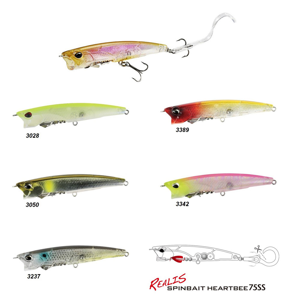 Duo Realis Spinbait Heartbee 75SS