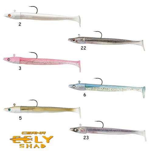 Major Craft Ceana Eely Shad 95mm