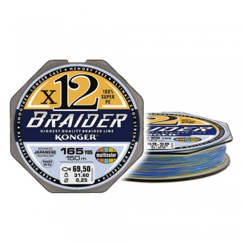 Konger Braider X12 Multicolor 150m