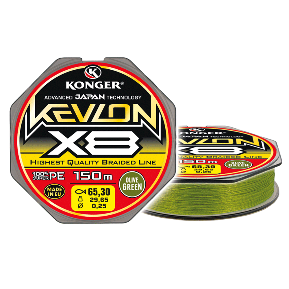 Konger Kevlon x8 Green 150m