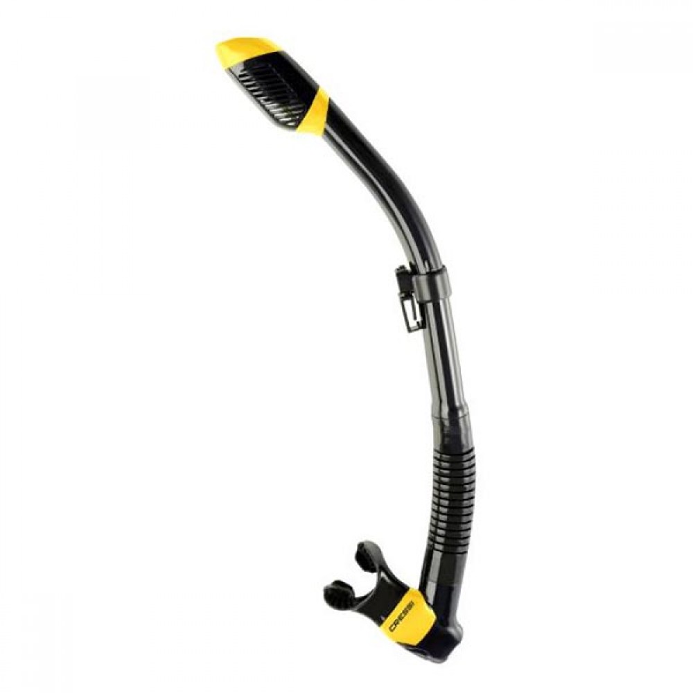 Cressi Dry Snorkel Black/Yellow