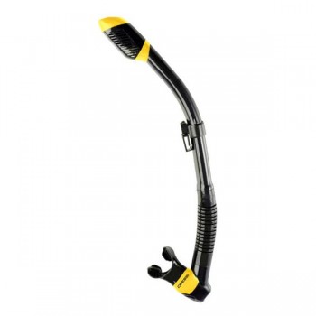 Cressi Dry Snorkel Black/Yellow