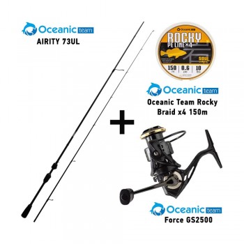 Oceanic Team Combo LRF Airity 73UL+ Force 2500