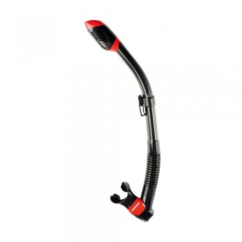 Cressi Dry Snorkel Black/Red